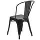preview thumbnail 49 of 164, Metal Indoor/ Outdoor Stackable Bistro Chair (Set of 4)