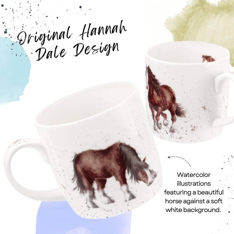 Royal Worcester Wrendale Design Mug Farm Animals