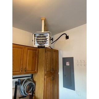 Dr. Infrared Heater DR-975 7500-Watt 240-Volt Hardwired Shop Garage  Electric Heater, Wall Ceiling Mounted - Bed Bath u0026 Beyond - 13374401