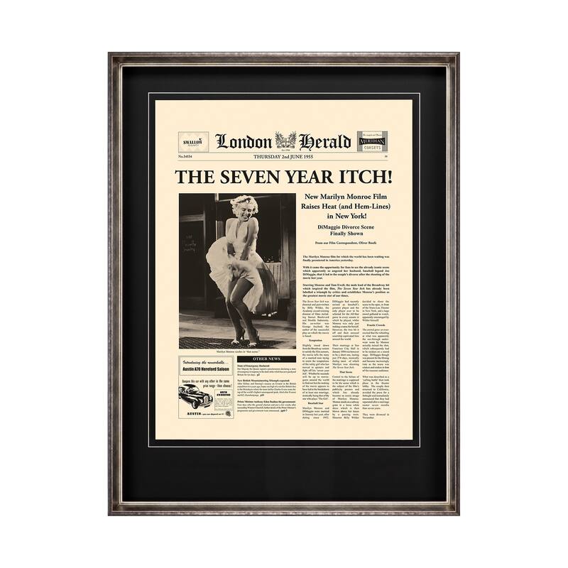 The Seven Year Itch Framed Art Print