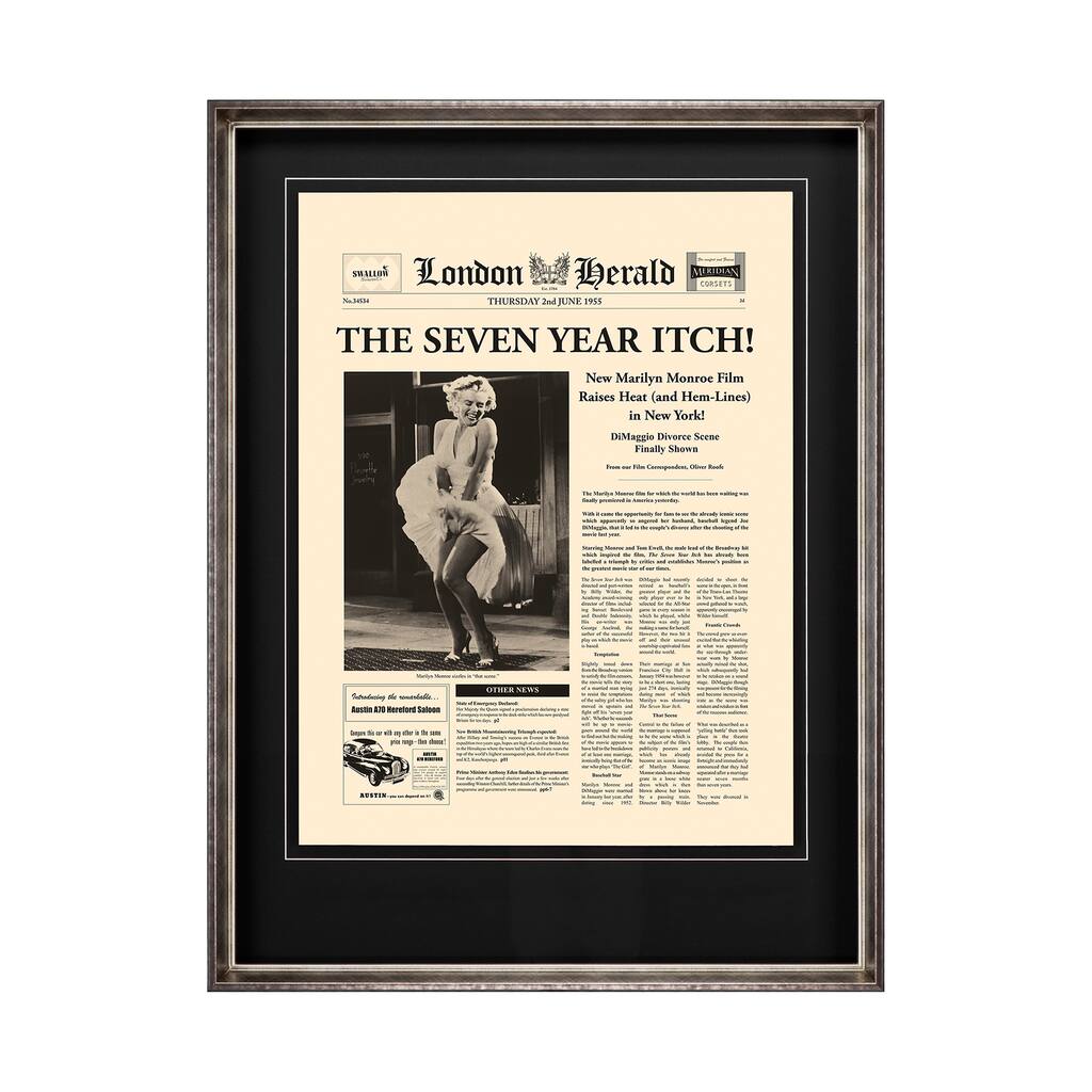 The Seven Year Itch Framed Art Print