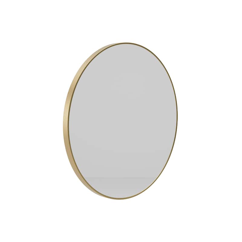 Fresca FMR4636 Olena 35-7/16" Diameter Circular Flat Aluminum Framed