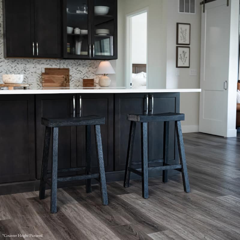 Maven Lane 31" Vincent Bar Height Kitchen Stool