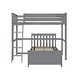 preview thumbnail 7 of 22, Max and Lily L Shaped Twin over Twin Bunk Bed