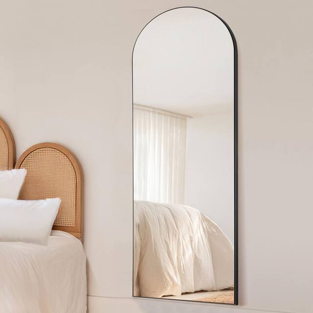 Arched Full Length Standing Floor/ Wall Mirror