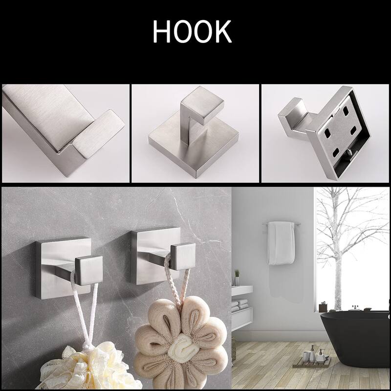 5 Pieces Bathroom Hardware Accessories Set