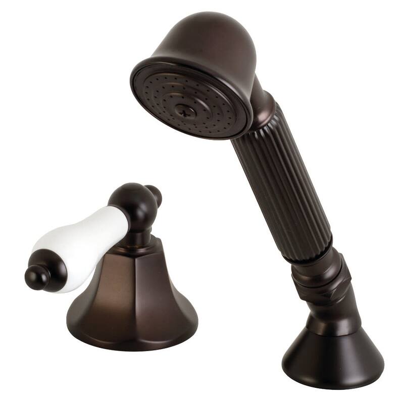 Kingston Brass 1.8 GPM Single Function Hand Shower Package - Includes - Oil Rubbed Bronze