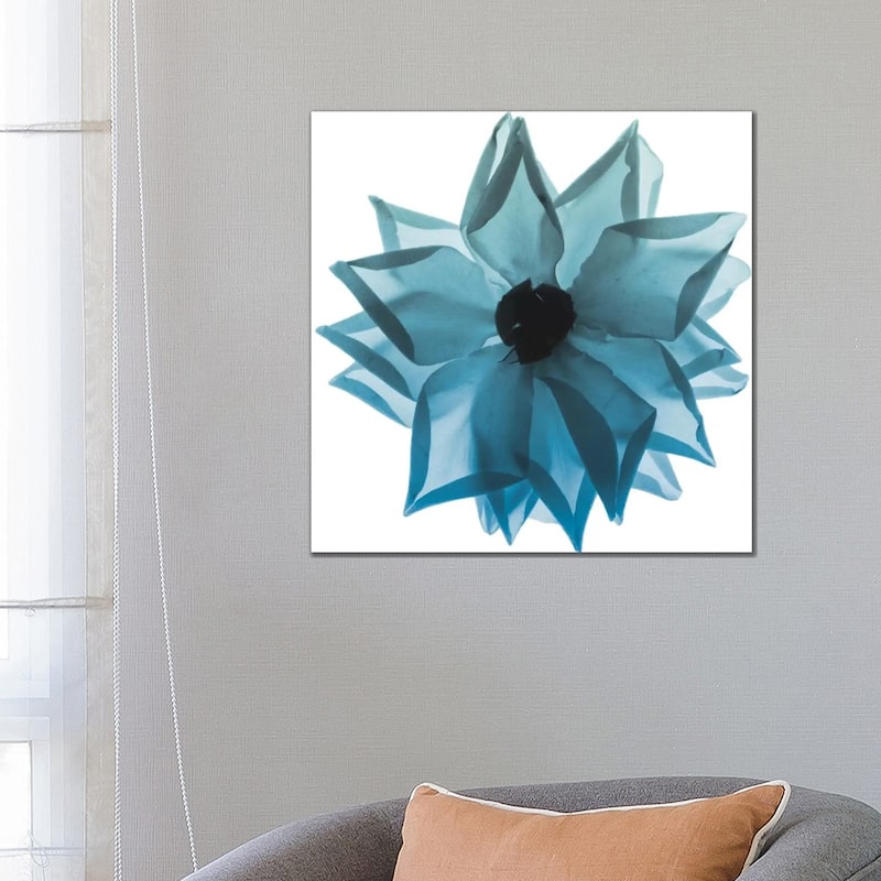 iCanvas "Rose Petal Blues I" by Albert Koetsier Canvas Print - 26x26x1.5