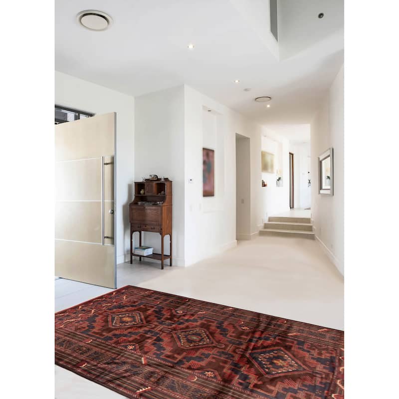 Teimani Brown Rug 3'10" x 6'10" - 3'10 x 6'10