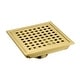 preview thumbnail 23 of 22, Luxier FD01 6 in. x 6 in. Stainless Steel Square Shower Floor Drain