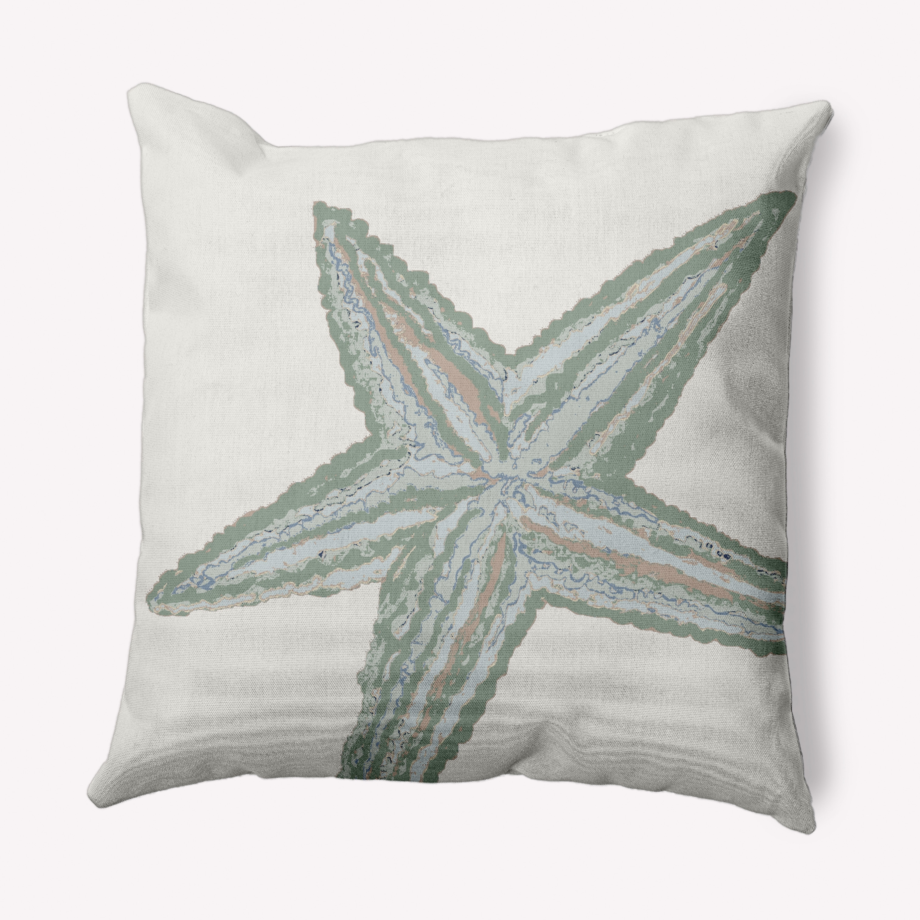 Starfish outdoor pillow sale