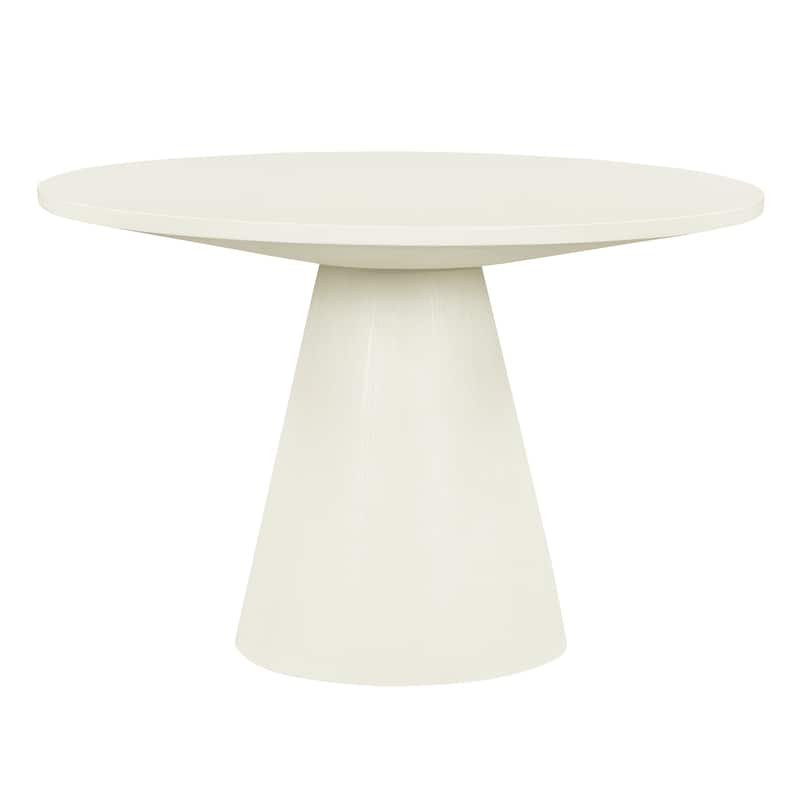 Retro Round Dining Table Minimalist Elegant Table
