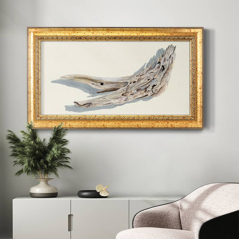 Driftwood Study III Premium Framed Canvas- Ready to Hang