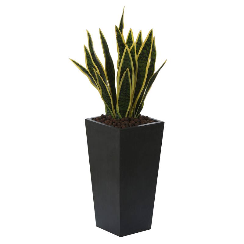 Tall Tapered Square Indoor & Outdoor MgO Planter