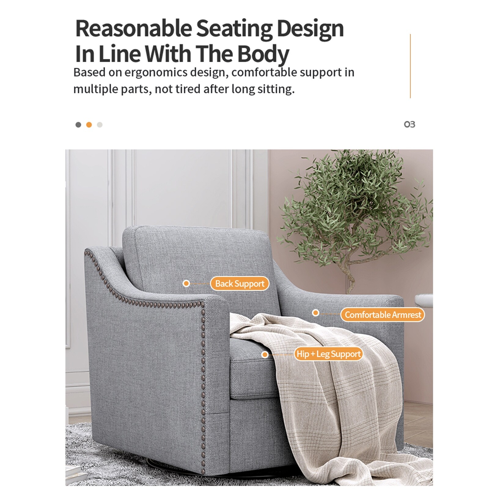 Decorative deals swivel chairs