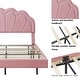 preview thumbnail 3 of 16, Queen Platform Bed with Smart LED