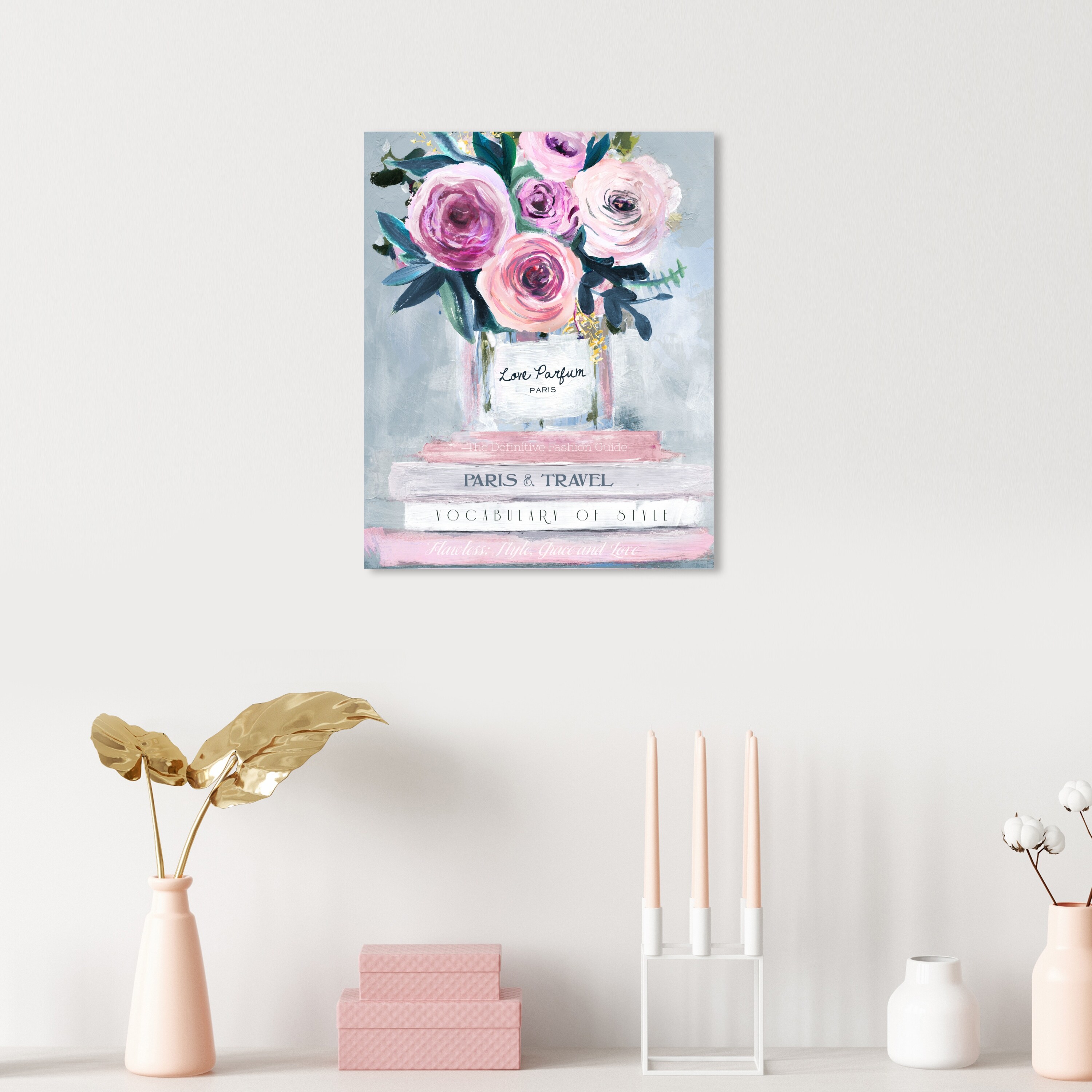 Oliver Gal 'Dream Florale' Floral and Botanical Wall Art Canvas