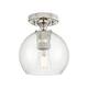 Option Polished Nickel / Clear