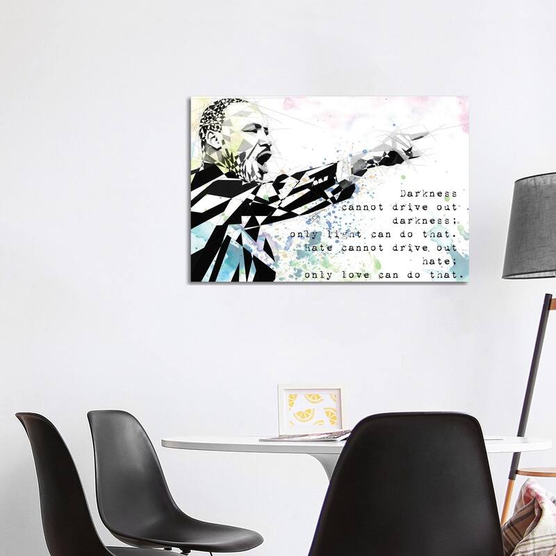 iCanvas "Martin Luther King" by Katia Skye Canvas Print - 26x40x1.5