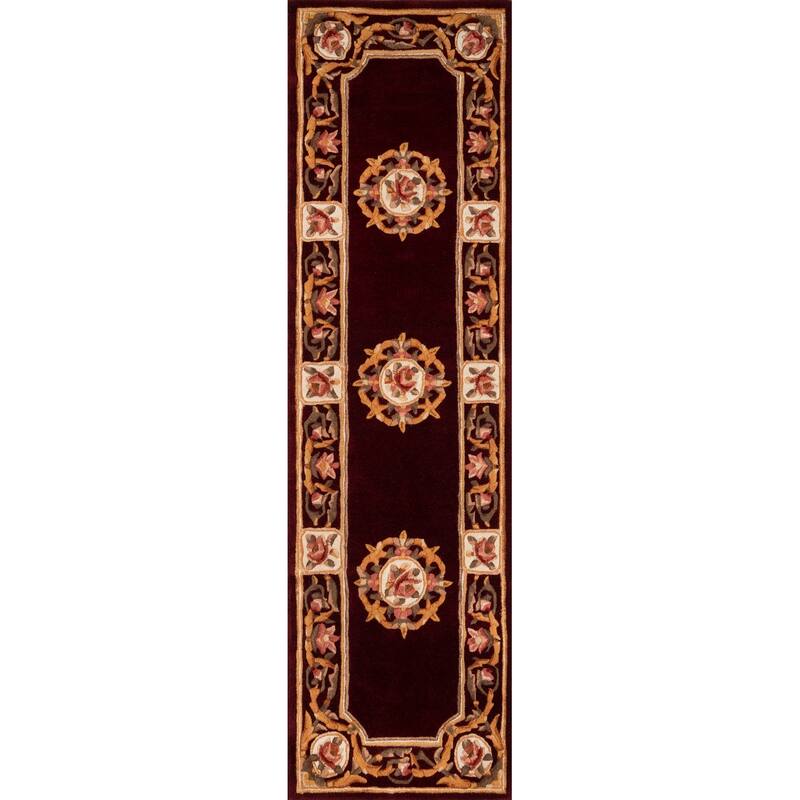 Momeni Harmony Hand Tufted Wool Traditional Floral Area Rug