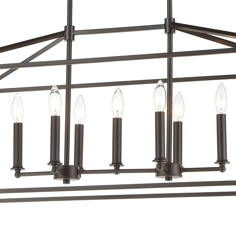 Elk Home Fairfax Oil Rubbed Bronze Metal 7 Light Chandelier