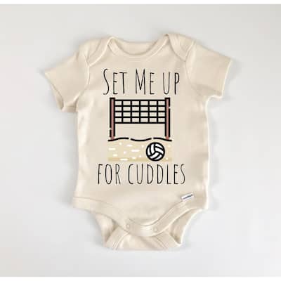 Beach Volleyball - Baby Boy Girl Clothes Infant Bodysuit Funny Cute