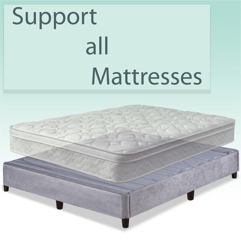 Onetan Grey 13-inch Platform Bed