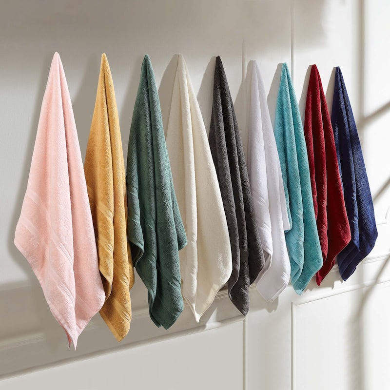 Superior Smart Dry Zero Twist Cotton Hand Towels, Set of 6