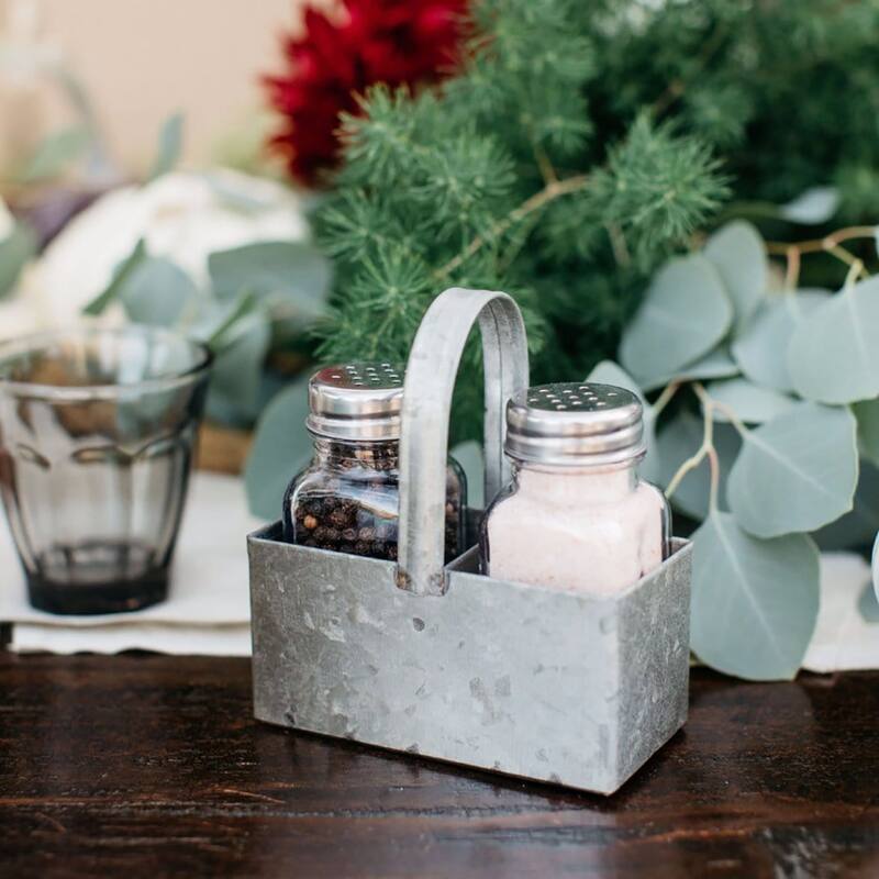 Caravan Salt & Pepper Shakers & Caddy