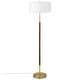 preview thumbnail 63 of 86, Simone 2-Light Floor Lamp with Fabric Shade