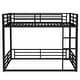 preview thumbnail 8 of 14, Metal Black Bunk Bed for Teens and Adults
