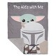 preview thumbnail 2 of 4, Lambs & Ivy Star Wars The Kids with Me Grogu/The Child/Baby Yoda Baby Blanket