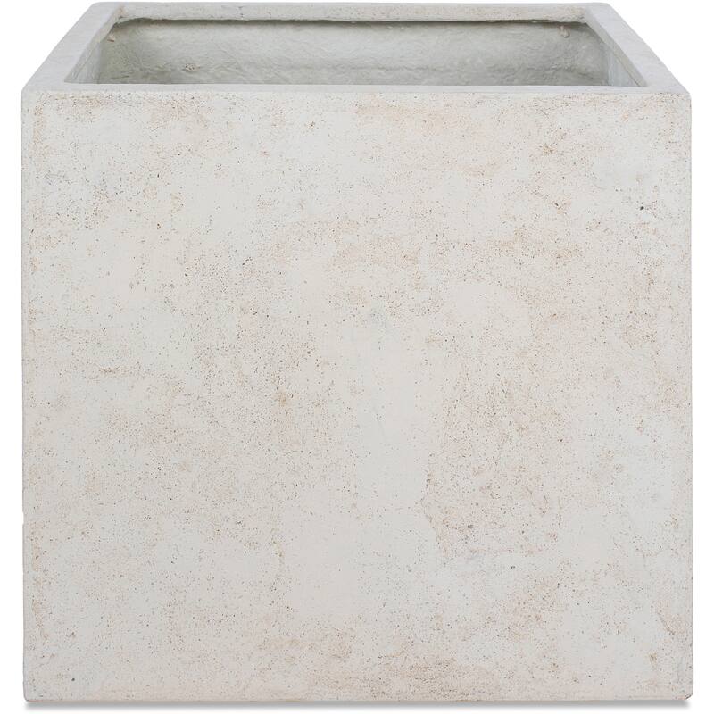 Renwil Alona Indoor/Outdoor Volcanic Stone Planter, Beige