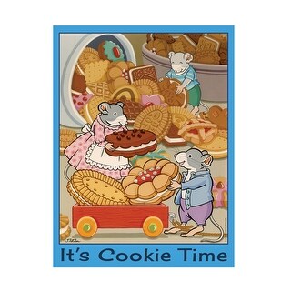 Kimura Designs 'Cookie Time' Canvas Art