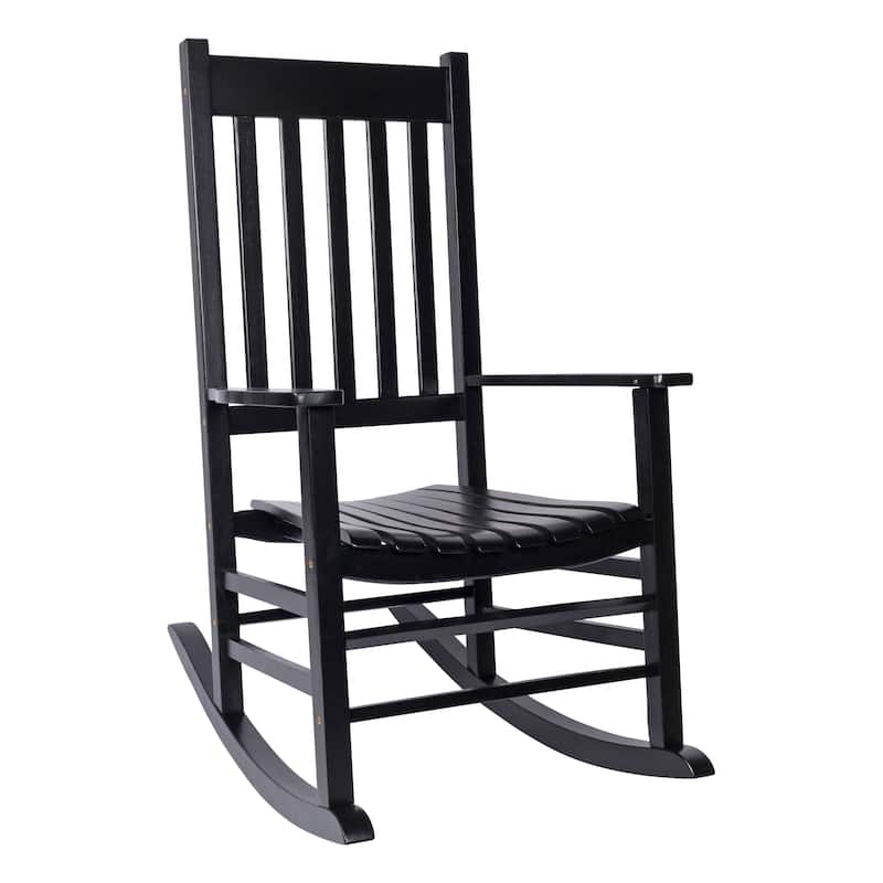 Arcardia Porch Solid Acacia Wood Rocking Chair