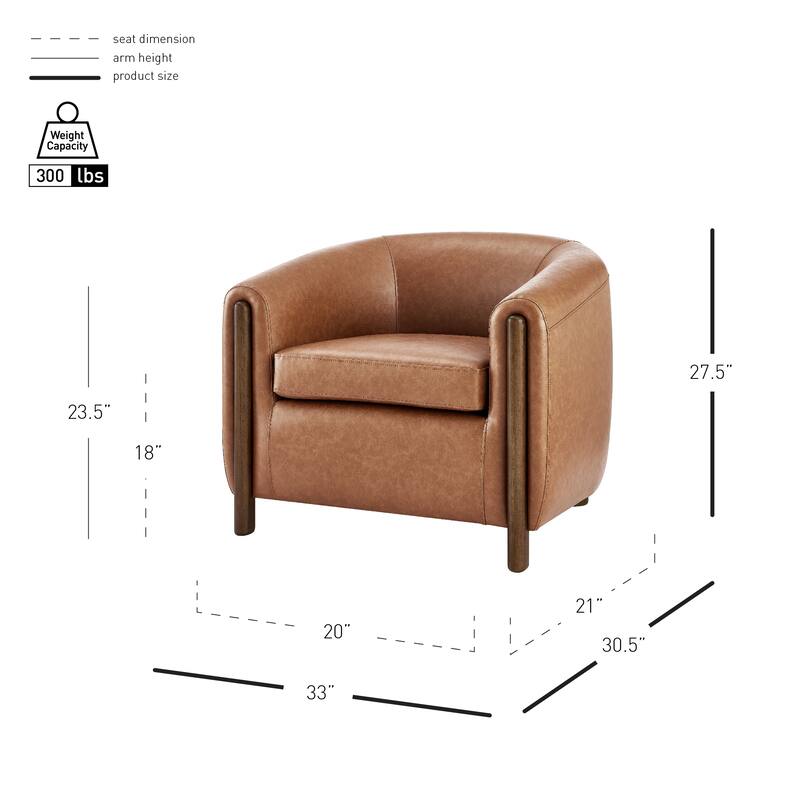 NPD Furniture Ruth Accent Arm Chair