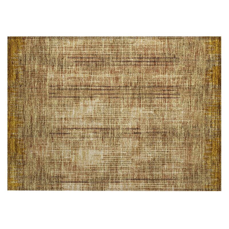 Machine Washable Indoor/ Outdoor Chantille Abstract Ombre Rug