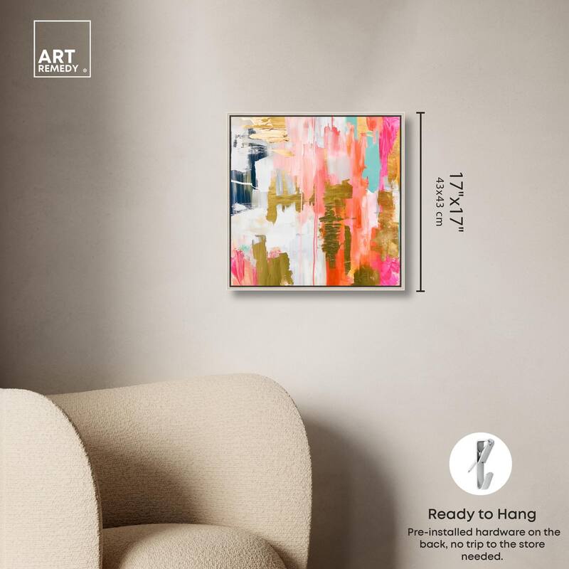 Exuberant Hues I Canvas by Art Remedy