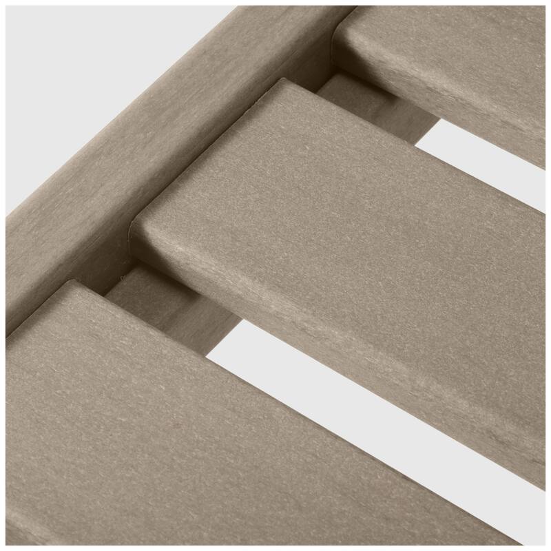 Birchwood All Weather HDPE Outdoor Patio Deep Seating Arm Chair (Set of 2)