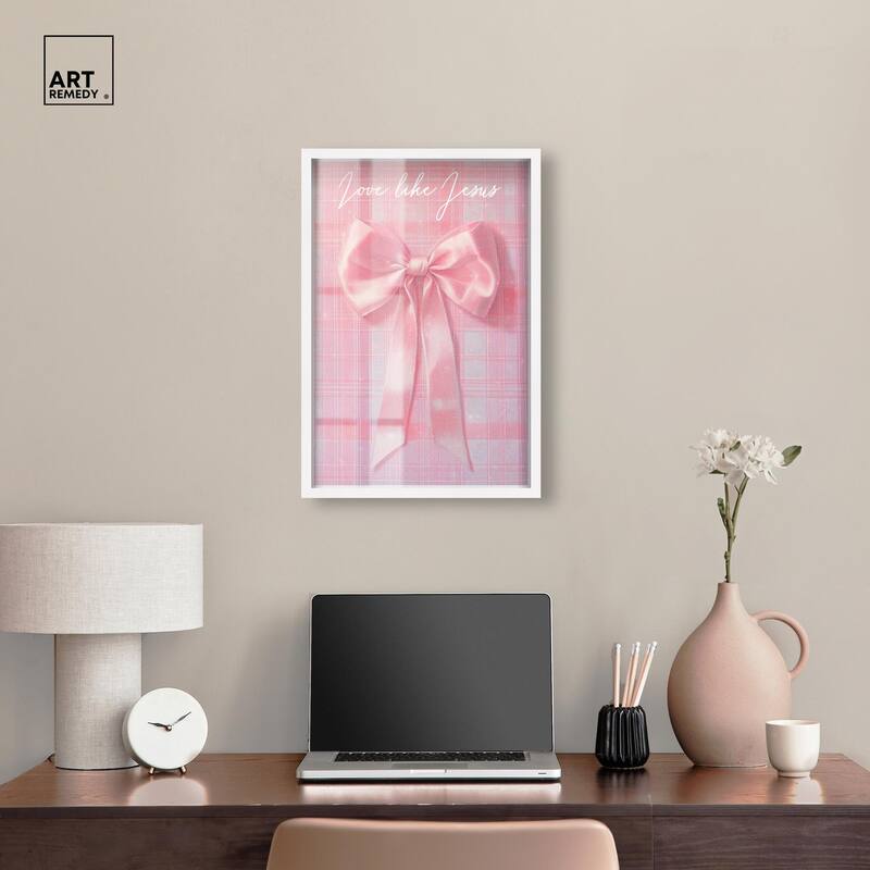 Love Like Jesus Bow Shadowbox by Art Remedy