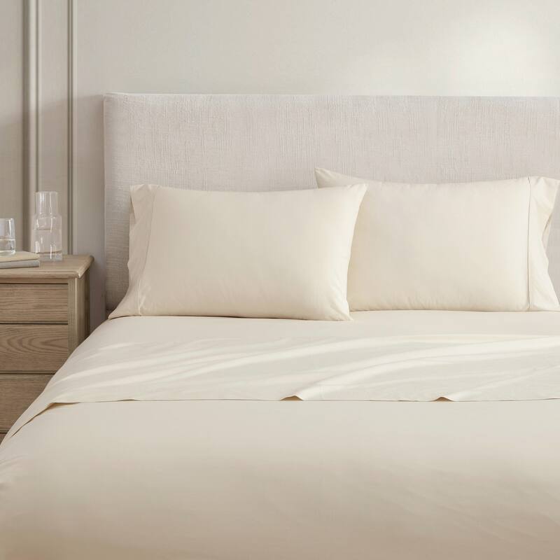 Martha Stewart Skylands Solid Cotton Sheet Set