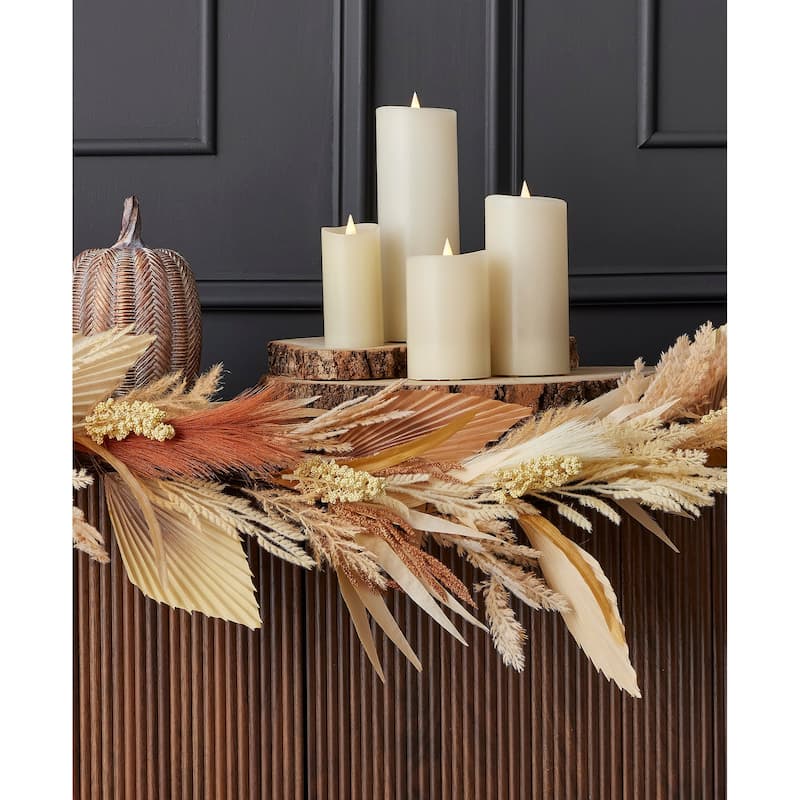 6 ft Pampas and Palm Garland