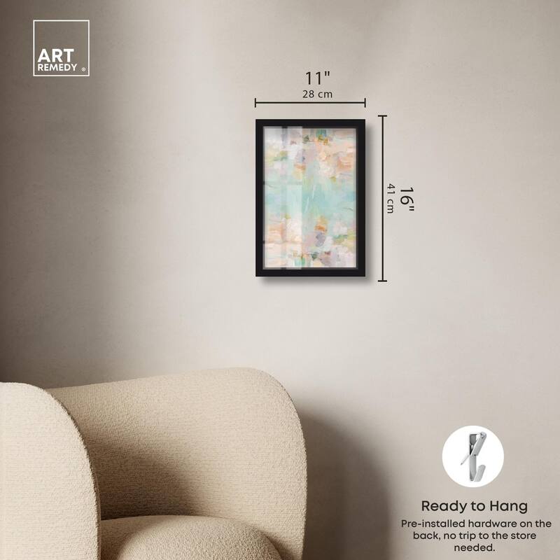 Expressive Swirls Shadowbox by Art Remedy