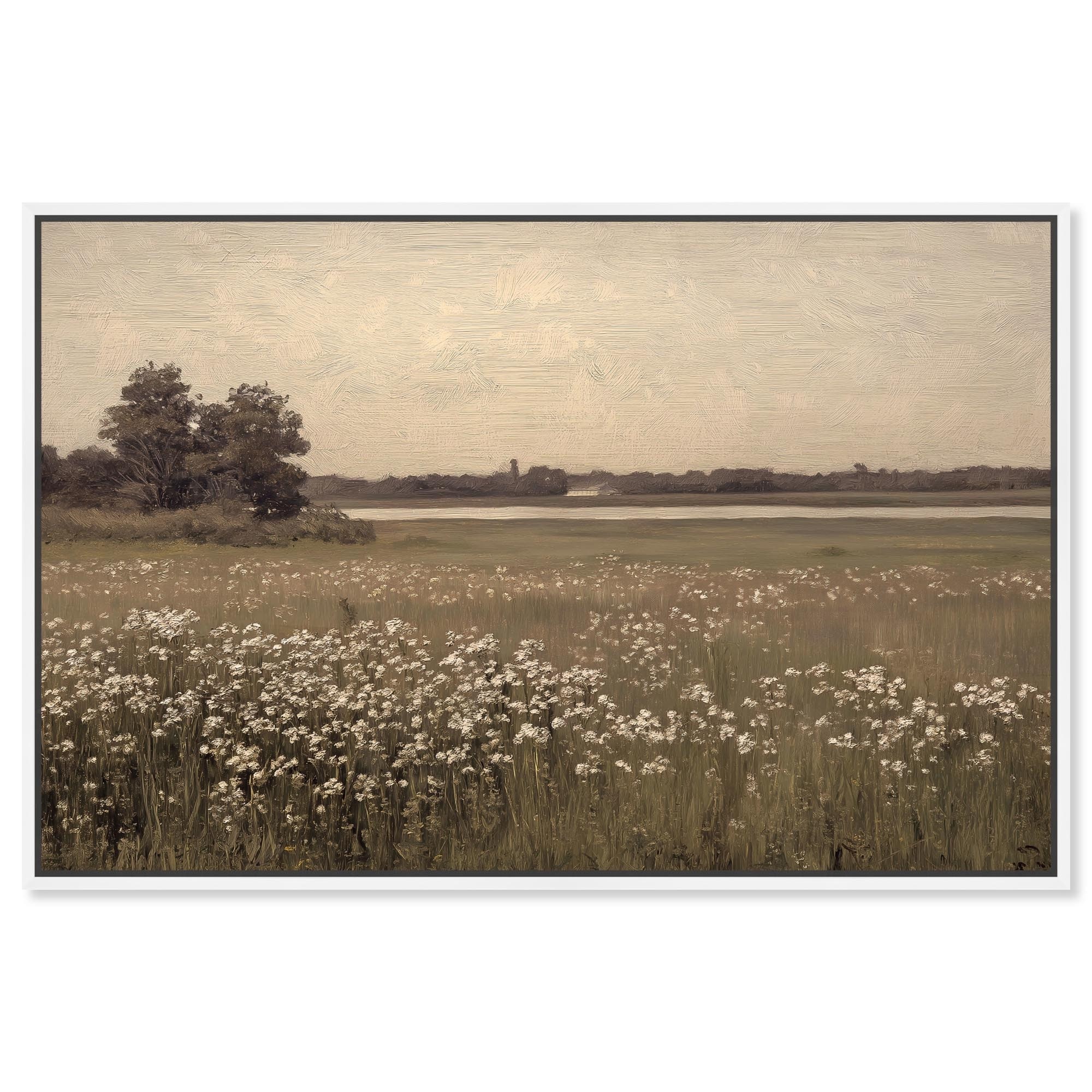 Hazy Day Canvas by Art Remedy