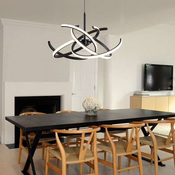 チンバウ  CONTEMPORANEA Deco 18-in Pendant – Kuzco Lighting