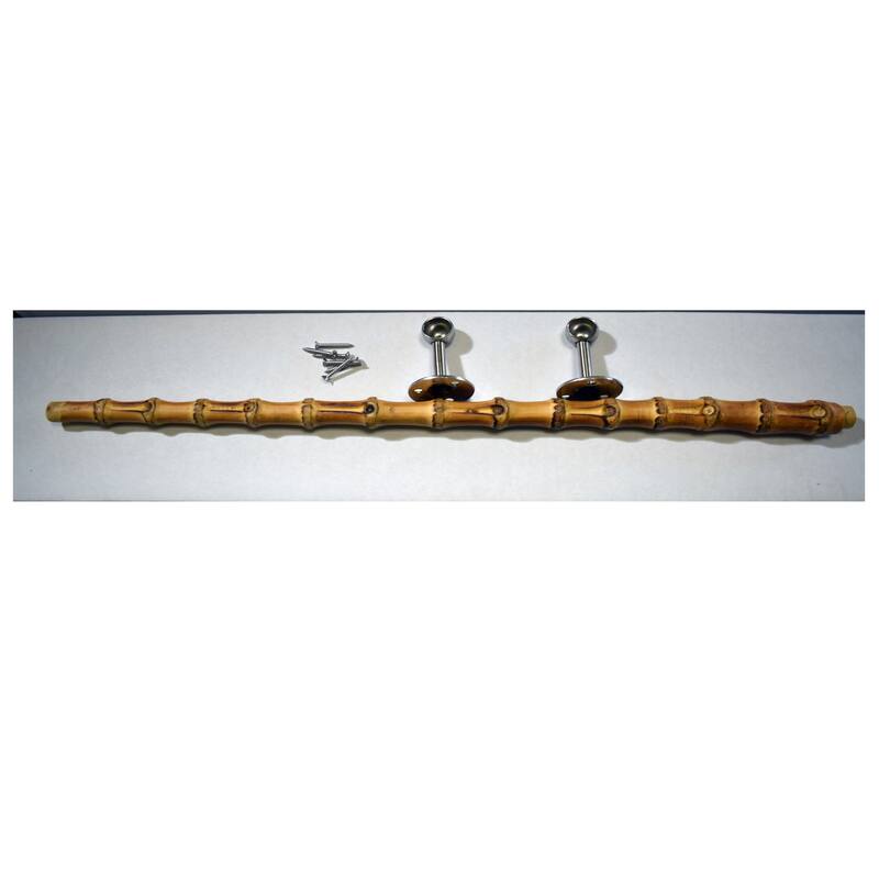 Vietnamese Hand-crafted All-natural Wall-mounted Bamboo Towel Rack