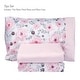 preview thumbnail 2 of 7, Bedtime Originals Blossom Watercolor Floral Twin Sheets and Pillowcase Set