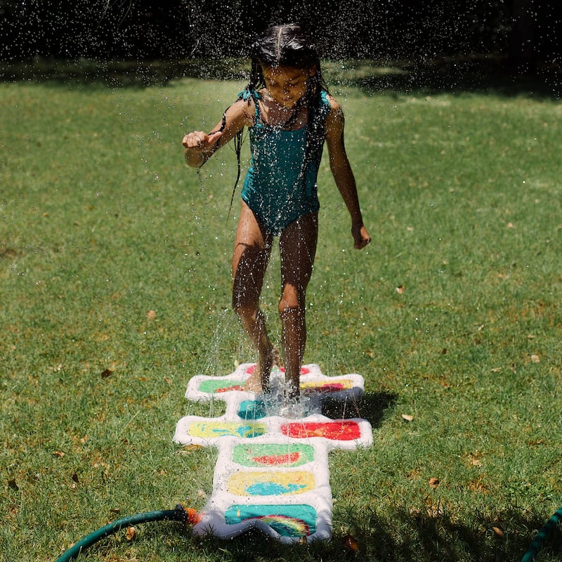 Rae Dunn: Hopscotch Game Water Sprinkler - 58