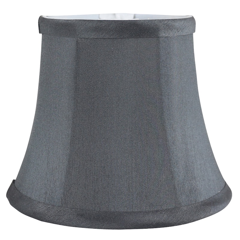Meriville Faux Silk Clip On Chandelier Lamp Shades, 4-inch by 6-inch by 5-inch