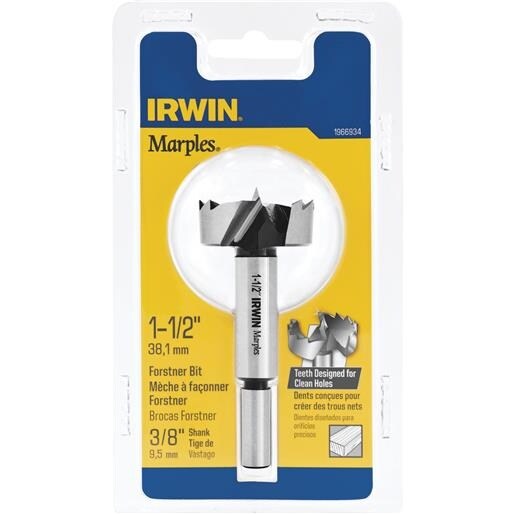 Irwin 1-1/2" Forstner Bit 1966934 Unit: EACH